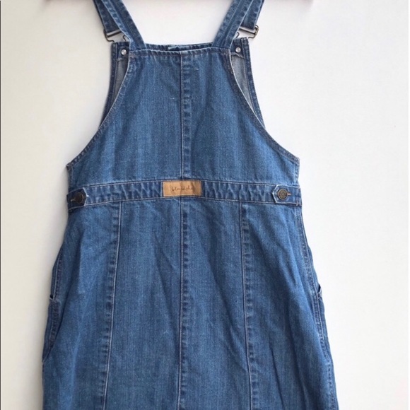 Blendshe Denim Overall Dress Size Medium - Picture 3 of 6